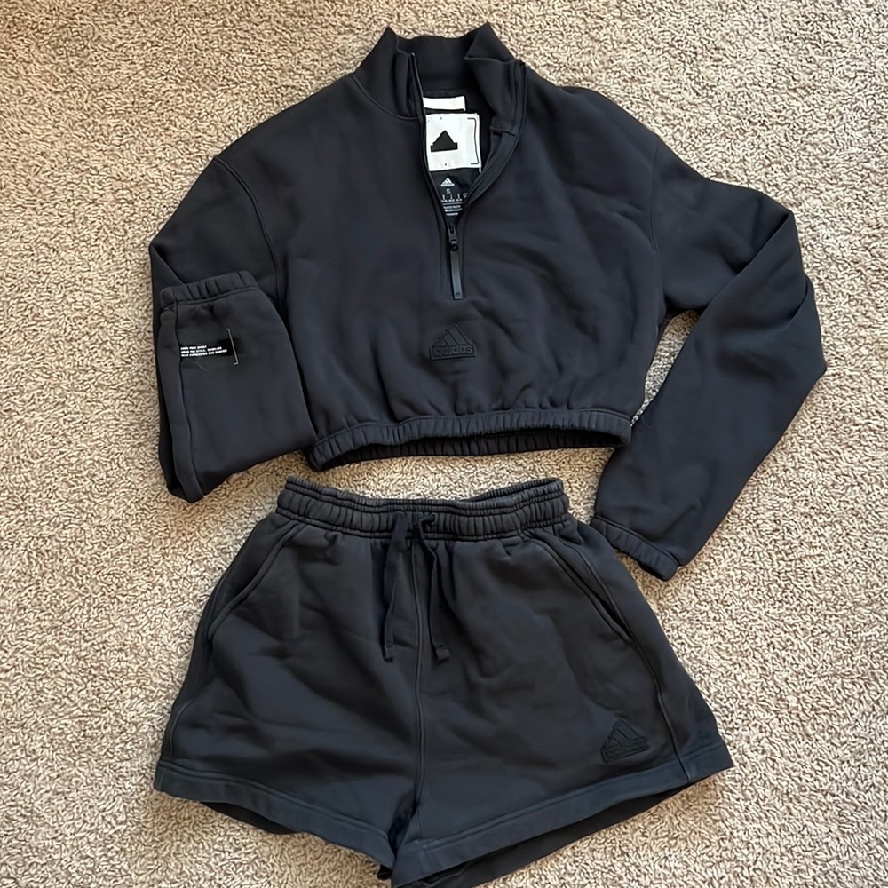 Black Adidas Set